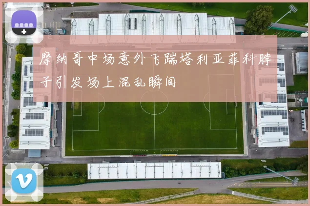 摩纳哥中场意外飞踹塔利亚菲科脖子引发场上混乱瞬间